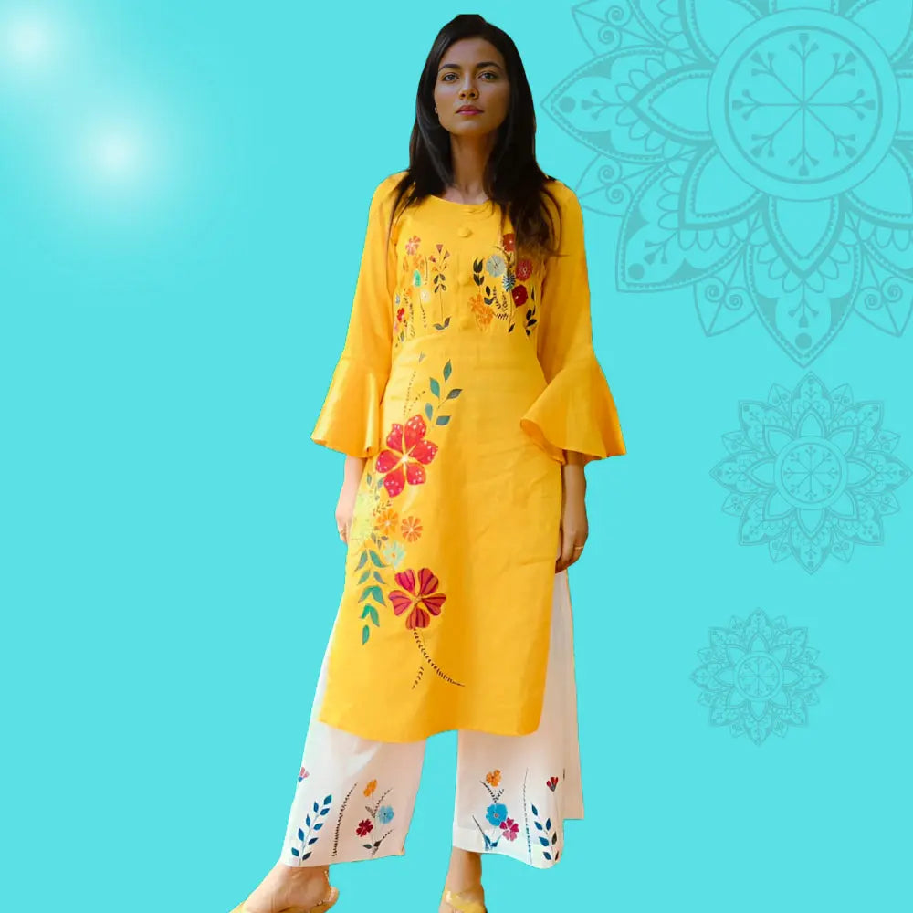 Kurti Set: Hand Painted My Store