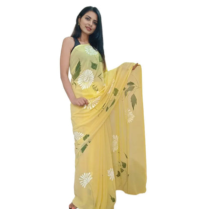 Dream Girl Saree for Summers ReInvent: Affordable Hand-Painted Designer Sarees